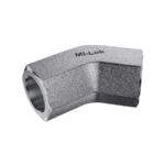 Mi-Lok 45-degree female elbow fitting.