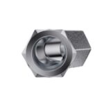 Mi-Lok 45-degree female elbow fitting.