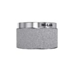 Mi-Lok stainless steel tube fitting compression nut side view