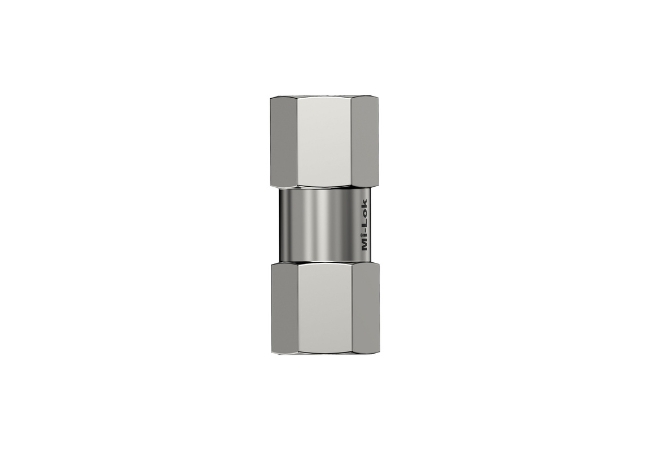 Mi-Lok vertical female NPT non return check valve