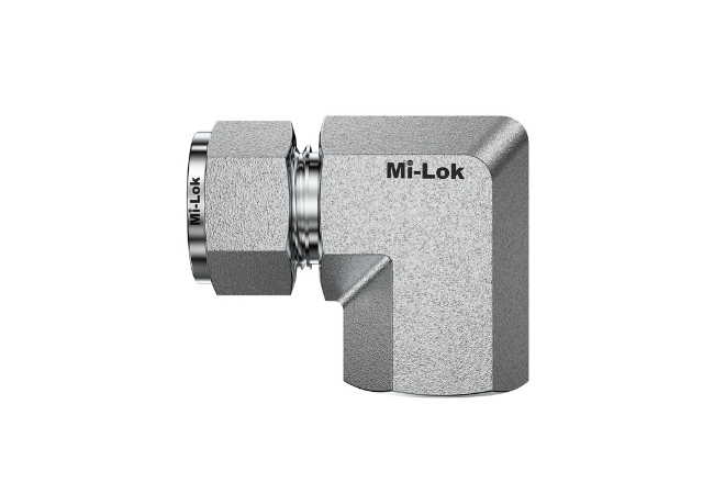 Mi-Lok 90 degree female elbow stainless steel tube fitting